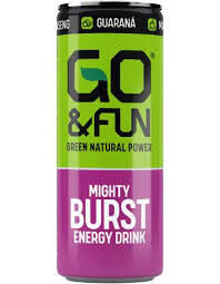 Go & Fun Might Burst 25cl case x 24 (Incl BCRS Deposit)